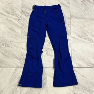 the north face blue show pants